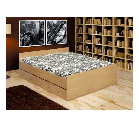 Postel Duet 80262 - buk 160cm