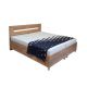 Lux postel zvýšená s úložným prostorem a matracemi  180cm