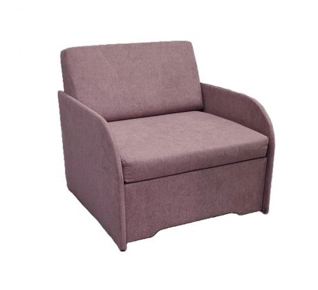 Rozkládací křeslo Lux hnědé