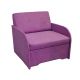 Rozkládací křeslo Lux lila