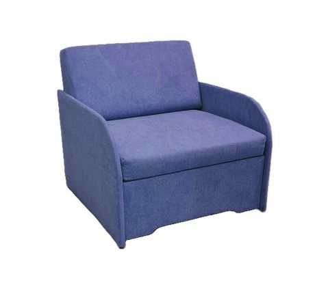 Rozkládací křeslo Lux modré