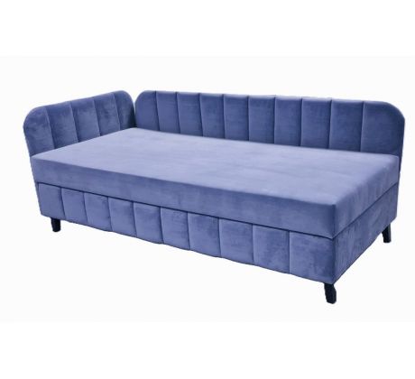 Postel s čely Lota 90cm modrá