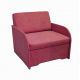 Rozkládací křeslo Lux červené