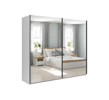 Skříň Tetrix 220cm se zrcadly