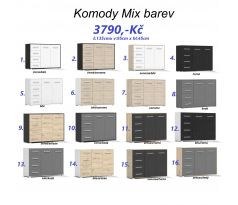 Komoda Mix 135cm