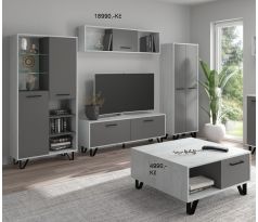 Obývací stěna Boss 1 craft bílý/grafit 280cm