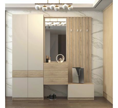 Předsíňová stěna (předsíň) Veronika se skříní