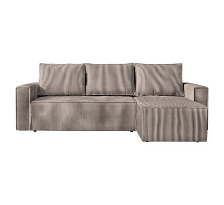 Sedací souprava rohová univerzální Apel - šedobéžová