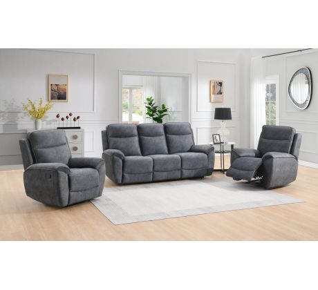 Sedací souprava polohovací Doncaster 3+1+1