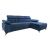 Sedací souprava rohová Tempo modrá 300 x 176cm Sedací souprava rohová Tempo modrá 300 x 176cm